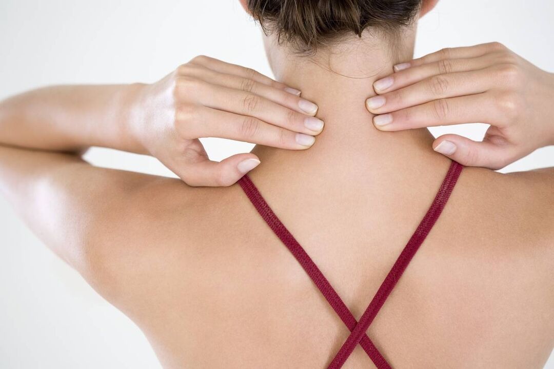 Automasaje de cuello para la osteocondrosis.